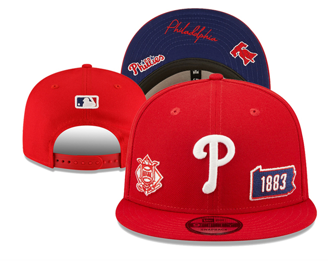 Philadelphia Phillies 2025 Stitched Snapback Hats 002